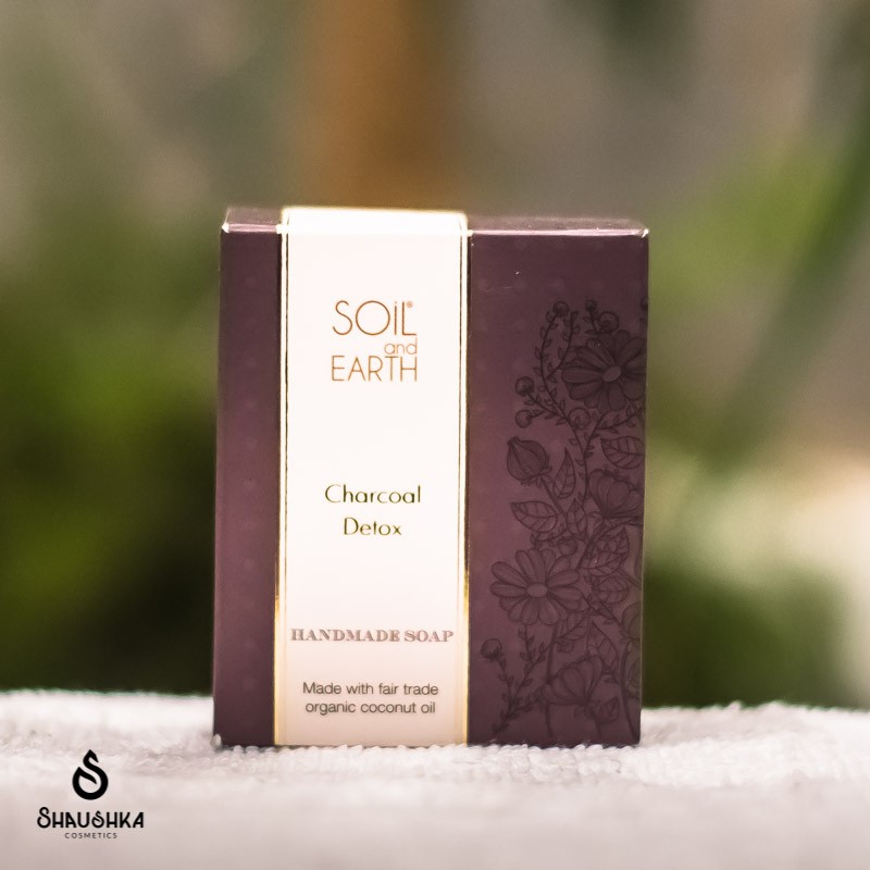 MYDŁO SOIL&EARTH CHARCOAL DETOX Z WĘGLEM AKTYWNYM MYDŁO SOIL&EARTH CHARCOAL DETOX Z WĘGLEM AKTYWNYM