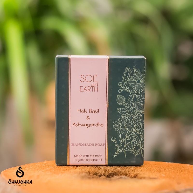 ORIENTALNE MYDŁO SOIL&EARTH ,,TULSI I ASHWAGANDHA" ORIENTALNE MYDŁO SOIL&EARTH ,,TULSI I ASHWAGANDHA"