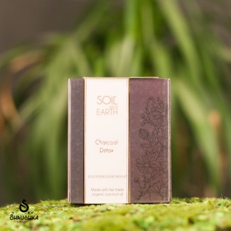 Mydło SOIL&EARTH CHARCOAL DETOX z węglem aktywnym