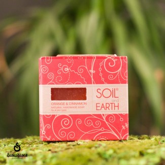 Orientalne mydło Soil&Earth Pomarańcza i Cynamon