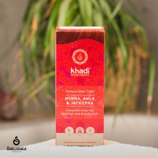 KHADI NATURALNA Z AMLĄ I JATROPHĄ