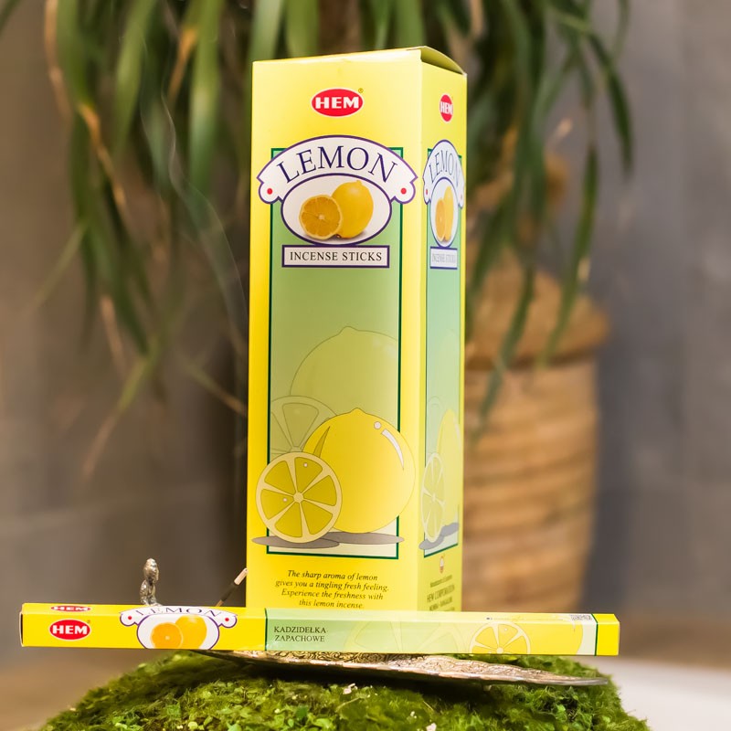 Naturalne kadzidełka CYTRYNOWE LEMON 8 szt