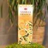 Naturalne kadzidełka VANILLA ORANGE (HEM) sześciokątne 20 szt.