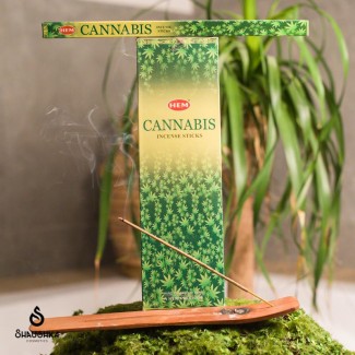 NATURALNE KADZIDEŁKA CANABIS (Incense Sticks HEM) opakowanie 8 szt.