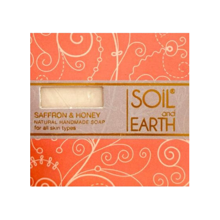 Mydło Soil and Earth z szafranem i miodem 100g