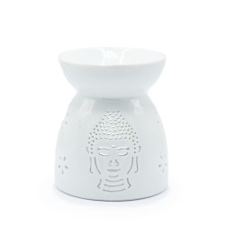 Kominek Zapachowy - Budda - Biały