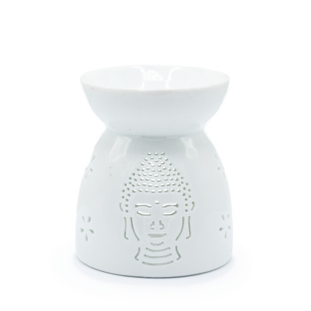 Kominek Zapachowy - Budda - Biały