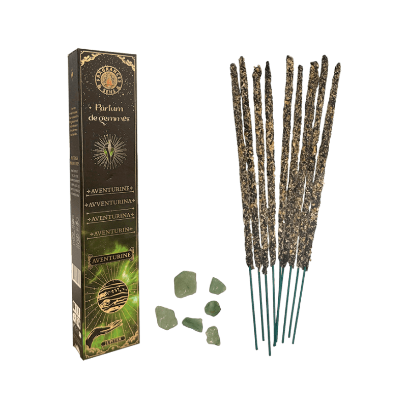 Kadzidełka Fragrances & Sens Zapach kamieni Awenturyn 20g Kadzidełka Fragrances & Sens Zapach kamieni Awenturyn 20g