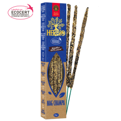 Kadzidełka Nag Champa HERBIO 100% naturalne Ecocert 20g