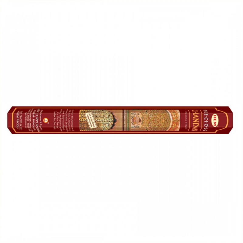 Naturalne kadzidełka CHANDAN drzewo sandałowe HEM opakowanie 20 szt