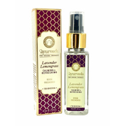 Luksusowy spray zapachowy Lawenda & Trawa Cytrynowa (Tridosha) 50 ml Luxurious Veda Song of India