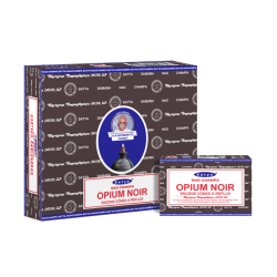 Kadzidełka backflow Black Opium Satya