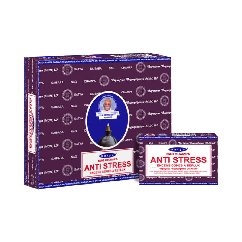 Kadzidełka backflowe z przepływem zwrotnym Anti Stress