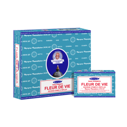 Kadzidełka backflow Flower of Life Satya 10szt