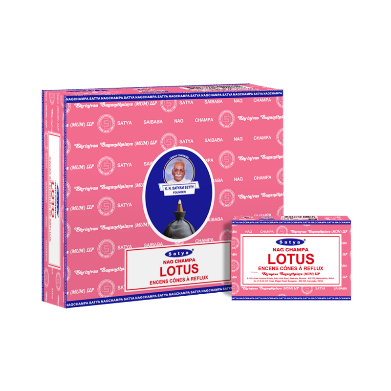 Kadzidełka backflow Lotos Satya