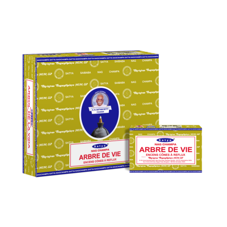 Kadzidełka backflow Tree of Life Satya