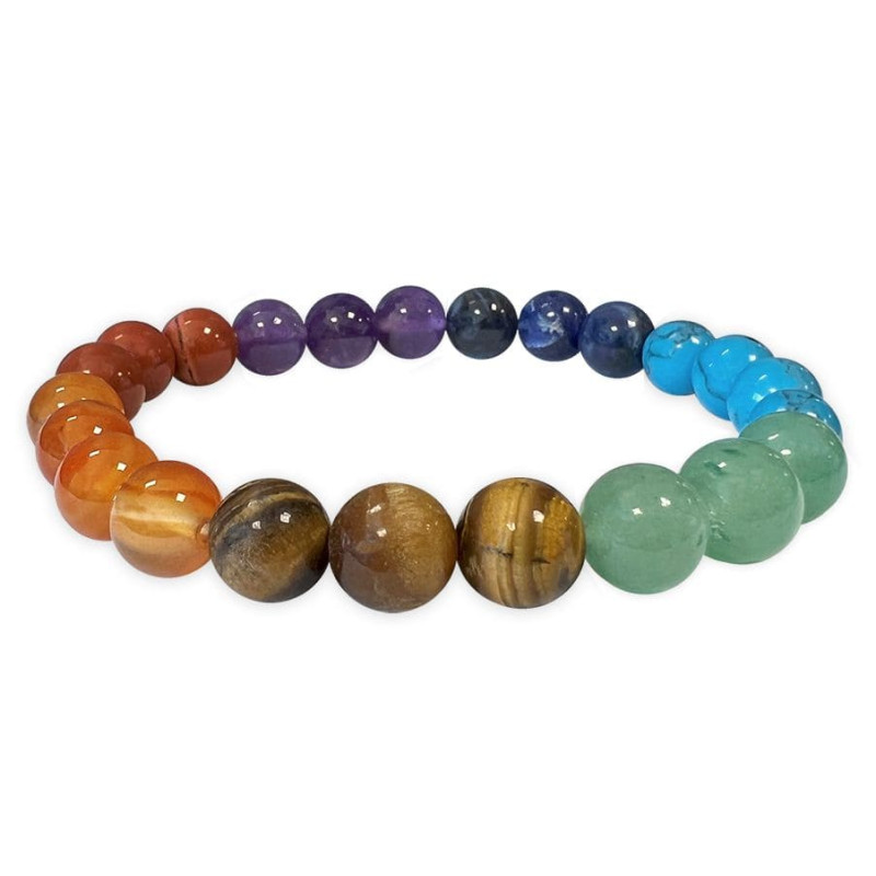 Bransoletka z kamieni naturalnych 7 czakr