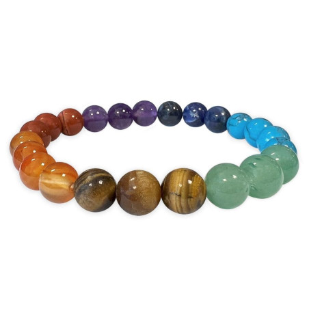 Bransoletka z kamieni naturalnych 7 czakr