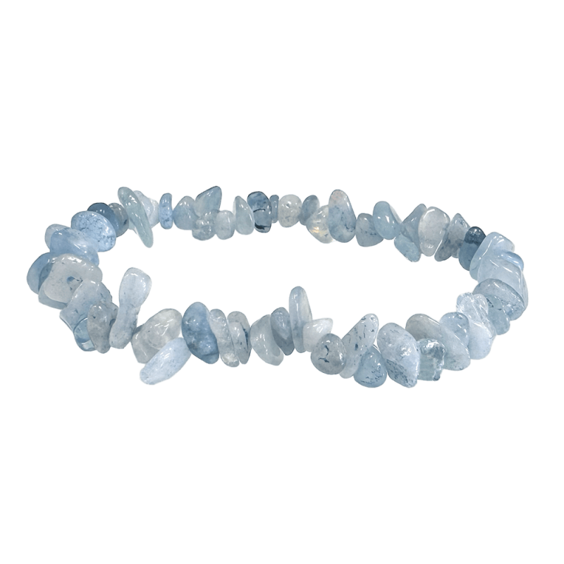 Bransoletka z kamieni naturalnych Akwamaryn