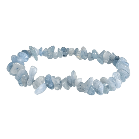 Bransoletka z kamieni naturalnych Akwamaryn