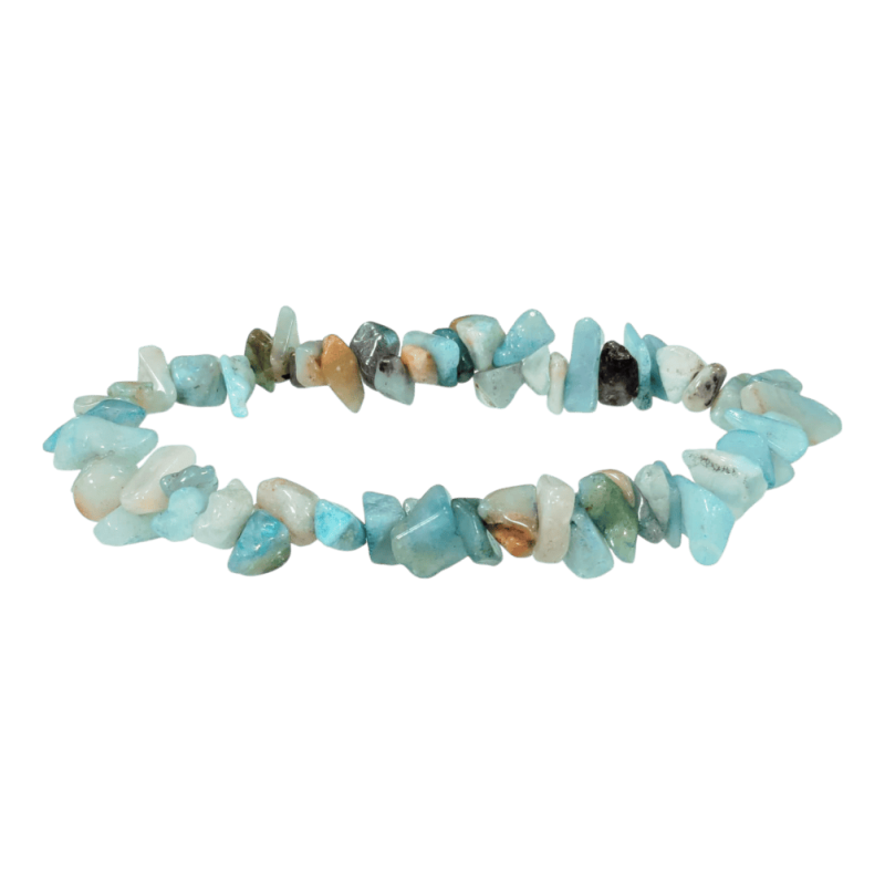 Bransoletka z kamieni naturalnych Amazonit z Peru
