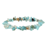 Bransoletka z kamieni naturalnych Amazonit z Peru