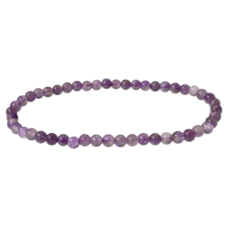 Bransoletka z kamieni naturalnych Ametyst