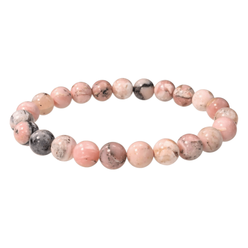 Bransoletka Opal Różowy
