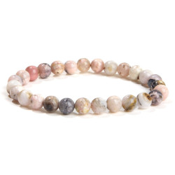 Bransoletka z kamieni naturalnych Opal Różowy