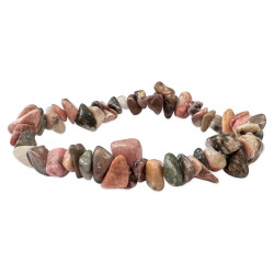 Bransoletka z kamieni naturalnych Rodonit