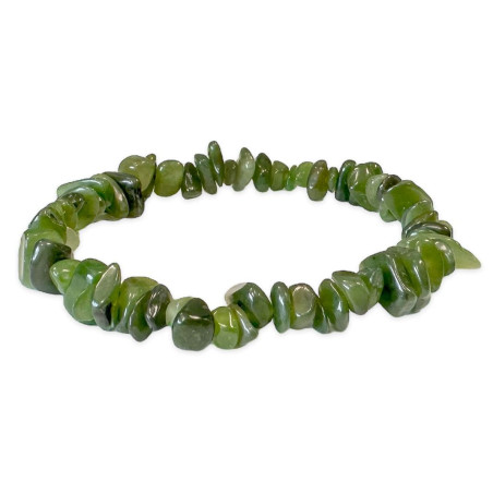 Bransoletka Jadeit Nefrytowy z Kanady