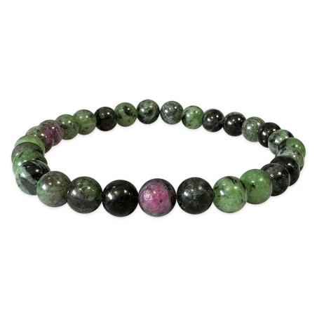 Bransoletka rubin zoisyt