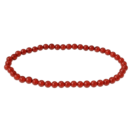Bransoletka Czerwony Agat
