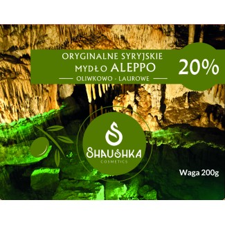 SYRYJSKIE MYDŁO ALEPPO 20%