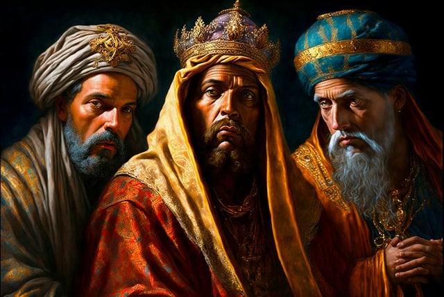 Trzej królowie przynieśli złoto, kadzidło i mirrę